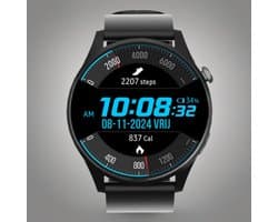 Wiesba WB58S - GPS Horloge Senior - Smartwatch voor Ouderen - Persoonlijke alarmen - alarm horloge ouderen - GPS Horloge Alzheimer - Valdetectie - Personenalarmering met SOS knop Alarmknop