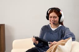 Turtle Beach Airlite Fit - Gaming Headset - Nintendo Switch - Zwart/Wit — thumbnail 3