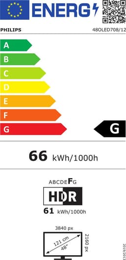 Philips OLED 48OLED708 4K Ambilight-TV — thumbnail 2