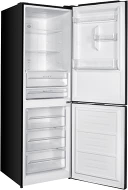 Wiggo WR‑CD18NFB(B) – Koel‑Vriescombinatie – 323 L – No Frost – 2 Deuren – 39 dB – Energieklasse B – 5 Jaar Garantie – Zwart — thumbnail 3