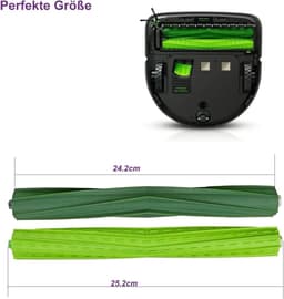 2-delige Rollenborstels Vervanging - Geschikt voor iRobot Roomba S9 (9150)/S9+ (9550) S-Series — thumbnail 2