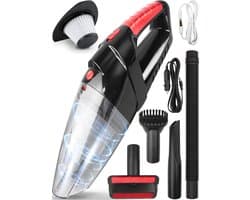 Hiton Kruimeldief - Kruimeldief snoerloos - Handstofzuiger - Auto stofzuiger - Kruimelzuiger - 4 opzetstukken