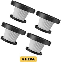 Elekiatech Steelstofzuiger HEPA Filter Accessoires - Set van 4 - alleen geschikt voor Elekiatech modellen A25, A26, A15/17/A18/A19 — thumbnail 1