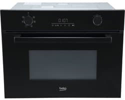 Beko BMCI44313FBG - Inbouwmagnetron - combimagnetron - Grill - Kinderslot - 44 l - Zwart - Draaiknop touch — thumbnail 1