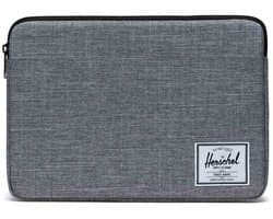 Herschel laptop hoes met laptopvak Anchor 14 Inch Sleeve Raven Crosshatch grijs