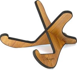 Gitaarstandaard - Standaard voor akoestische en klassieke gitaar - hout — thumbnail 3