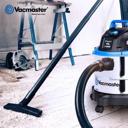 Industriële Droog- en Natstofzuiger 1100W met Blaasfunctie en Roestvrijstalen Reservoir — thumbnail 2