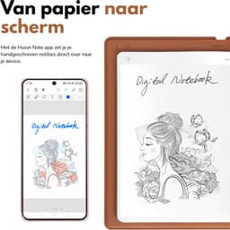 HUION - Smart Notebook - Digitaal notitieblok met Bluetooth 5.0 , voor schrijven en schetsen, compatibel met alle grote merken — thumbnail 2