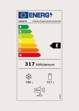 CREATE - Koelkast 4 deuren 503L met Care+ - FRIDGE STUDIO CROSS DOOR 503 — thumbnail 2