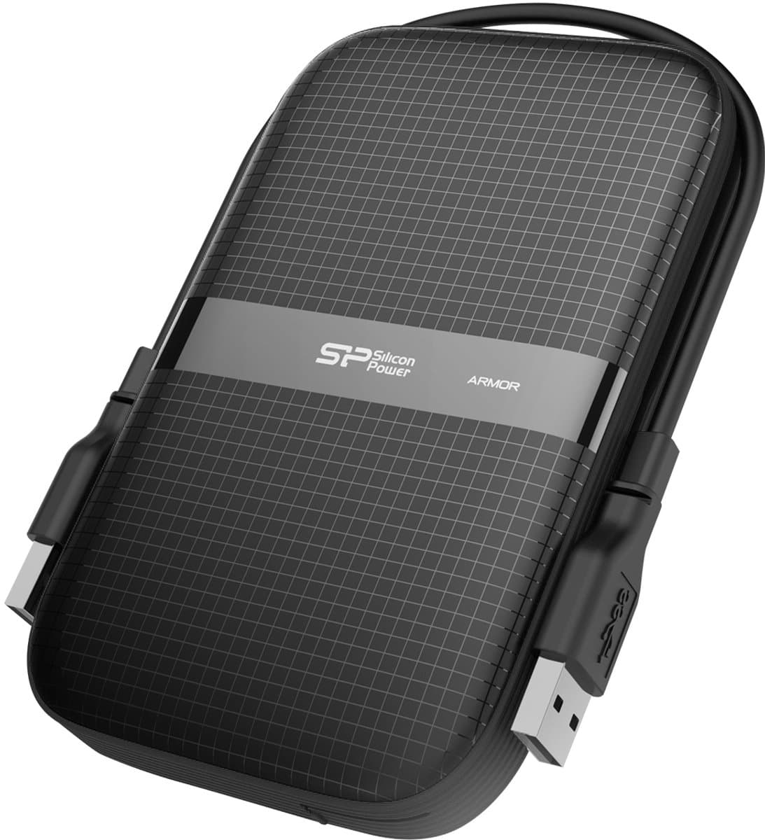 Silicon Power - Armor A60 - Portable USB 3.2 - Externe Harde Schijf - 5TB - Zwart — afbeelding 1