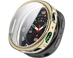 Strap-it Soft case hoesje bescherming van TPU materiaal - geschikt voor Samsung Galaxy Watch 8 - 40mm (lichtgoud)