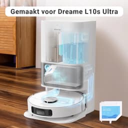 Dreame Schoonmaakmiddel - Schoonmaak Cartridge - Geschikt voor Dreame L10s Ultra - 3 cartridges - Voor dweilen en reining van de vloer — thumbnail 5