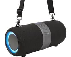 Phreeze Bluetooth Speaker - Outdoor Bazooka - 40W - Ultra Volume Boost - FM - Aux - RGB Verlichting