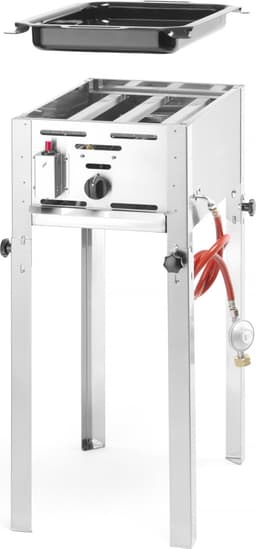 HENDI Grill-Master Mini – Compact – 5,8kW – Roestvast Staal – 340x540x840 mm — thumbnail 4