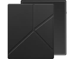 Hoes Geschikt voor Kobo Elipsa 2E - E-reader Bescherm Hoesje Case Sleep Cover Trifold - Hoes Geschikt voor Kobo Elipsa 2E Hoesje - Zwart
