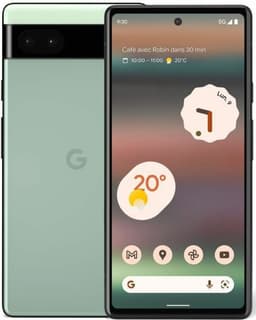 Google Pixel 6A 5G - 128GB - 6GB RAM - Sage (Groen) — thumbnail 6
