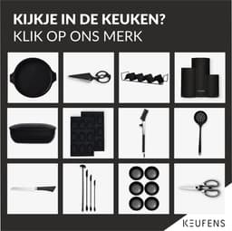 Keufens Airfryer Siliconen Bakje - Airfryer Accessoires - Airfryer Bakvorm - XL en XXL - Ø 20cm — thumbnail 6