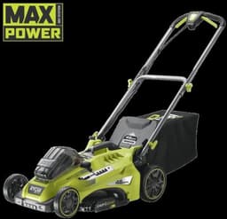Ryobi max power draadloos duidde 36V power assist ™ borstelloos -ø gesneden 46 cm - verzameling en mulching - 1 5,0 ah batterij en 1 load — thumbnail 4