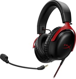 HyperX Cloud III Gaming Headset - PC, PS5, Xbox Series X|S - Zwart/Rood — thumbnail 15