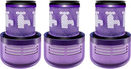 3 x HEPA Filter geschikt voor Dyson V12 Detect Slim & Absolute motor filter-Vervanging onderdelen 971517-01 — thumbnail 1