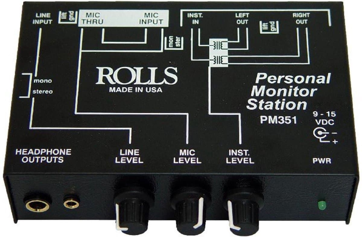Rolls PM 351 Personal Monitor Station — afbeelding 1