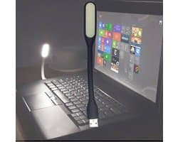 USB lampje - leeslamp - nachtlamp - led - Zwart - DisQounts