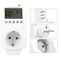 Wifi stopcontact thermostaat programmeerbare Google Home & Amazon Alexa Compatible plug-in — thumbnail 4