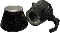 Rosenberg Espresso maker aluminium - percolator 9 kops – zwart — thumbnail 5