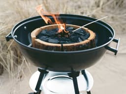 4 Stuks BBQ aansteker - Firestarter maat XL 24x24cm - Ecologische wegwerp barbecue / Milieuvriendelijke wegwerp bbq - eenmalig gebruik — thumbnail 3