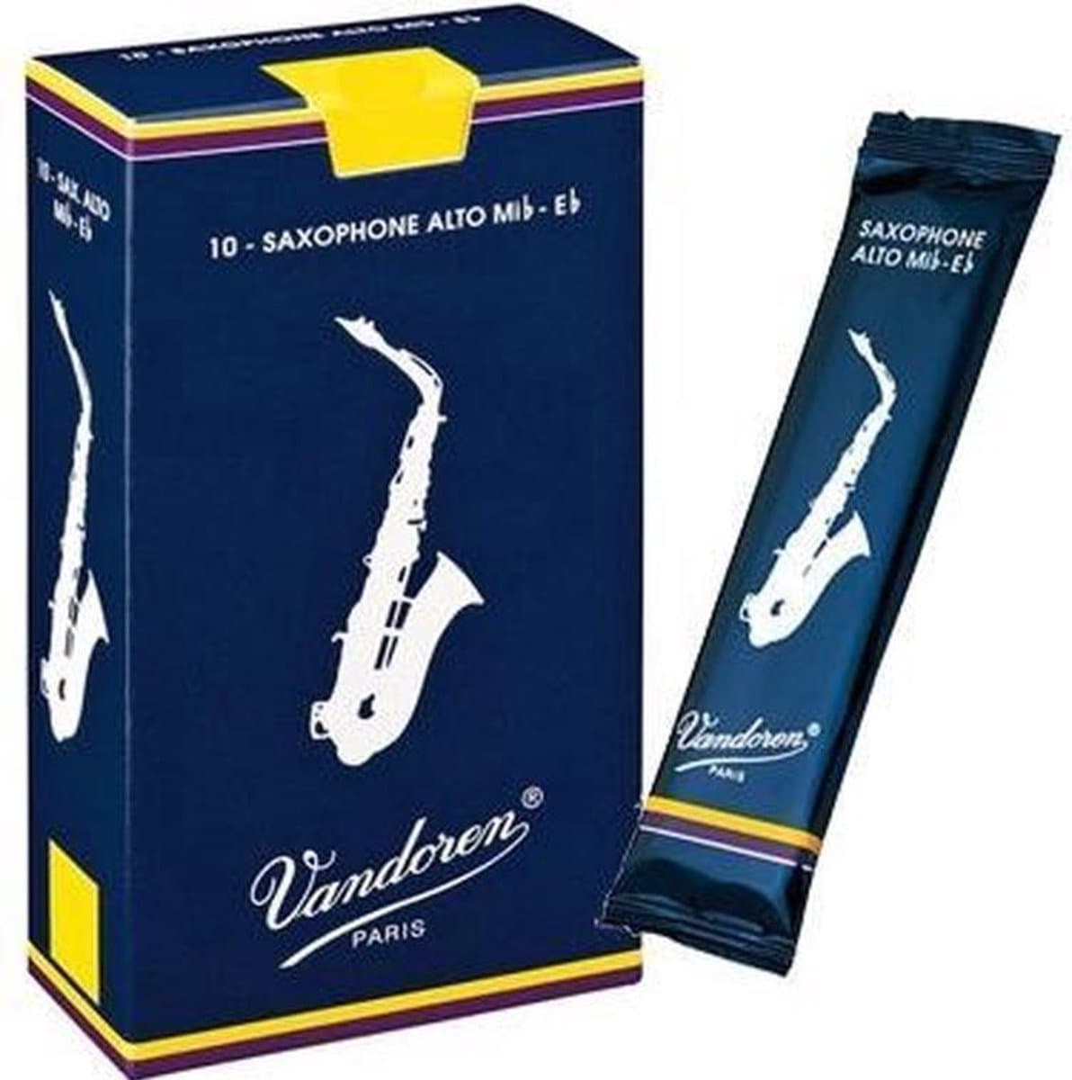 Losse Vandoren Alt Saxofoon Rietje - Dikte 2,5 - Mib-Eb - Per stuk Van Doren Rietjes — afbeelding 1