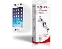 TronicXL Tablet houder 7 - 10,4 inch - muurbeugel - platte bevestiging - geschikt voor Apple, iPad, Android, iOs, Samsung, e-book reader en meer