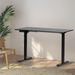 OfficeSense OS50 Zit Sta Bureau Elektrisch 120 x 60 CM - Verstelbaar in hoogte - Zwart Eiken Blad — thumbnail 4