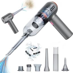 Krachtige Draadloze Autostofzuiger 9000PA - 3-in-1Handheld Stofzuiger met Oplaadbare Accu — thumbnail 1
