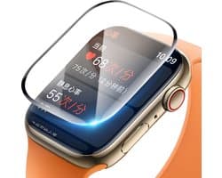 Cazy screenprotector met Applicator geschikt voor Apple Watch 41mm - Screenprotector Volledige bescherming