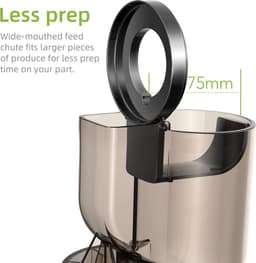 Mercadome® Slowjuicer - Sapcentrifuge - Sinaasappelpers - Citruspers electrisch - Compact - Gebruiksvriendelijk - Multifunctioneel - 700ML - Hoogte 44cm — thumbnail 2