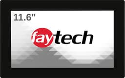 faytech open frame monitor 11,6" capacitieve IP65 front FT116TMCAPOFHBOB — thumbnail 1