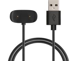 kwmobile USB-oplaadkabel geschikt voor Huawei Amazfit Bip 5 / GTR Mini / Amazfit Active / Active Edge kabel - Laadkabel voor smartwatch - in zwart