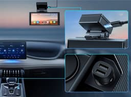 Azdome M580 Ultra 5K 2CH dashcam voor auto- met Full HD achtercamera - 4.0 Inch Touchscreen- GPS- WiFi - IR Nachtzicht- G-Sensor - Parkeerbeveiliging — thumbnail 5