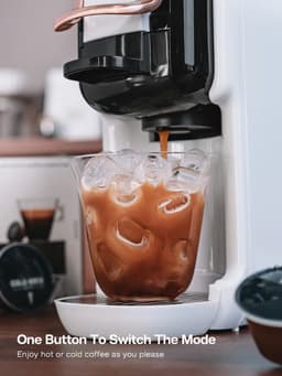 Koffiemachine - Koffiezetapparaat - Cups - 4 in 1 Koffie machine - Dolce Gusto - Nespresso - Cappuccino - Latte - 19 Bar — thumbnail 3