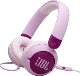 JBL JR 320 - Kinderkoptelefoon - Bedrade Koptelefoon Kind - 85 dB Veilig Volume - On-ear - Met Microfoon - 3.5 mm Jack - Voor School & Tablet - Roze Paars — thumbnail 1