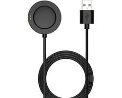 Oplader - USB oplaadkabel - geschikt voor Xiaomi Watch 2 Pro - magnetisch - 1 meter - zwart