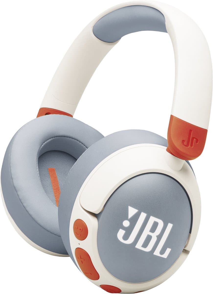 JBL Junior 470NC - Draadloze Kinderkoptelefoon - Bluetooth - Noise Cancelling - Veilig Volume <85 dB - Over-ear - 50 uur batterij - Met Microfoon - JBL Headphones-app - Voor Tablet & School - Blauw — afbeelding 1
