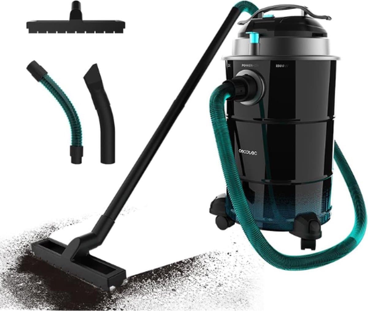 CECOTEC® Nat Droog Stofzuiger - Waterstofzuiger - 30 Liter Capaciteit - Tapijtreiniger Stofzuiger - Nat En Droogzuiger - Stofzuiger Zonder Zak - Stofzuigers - Vacuum Cleaner — afbeelding 1