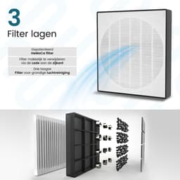 Filair Hemaca luchtfilter - Past in Etere luchtreiniger van Filair - Hepafilter - Magneetfilter - Koolstoffilter — thumbnail 2