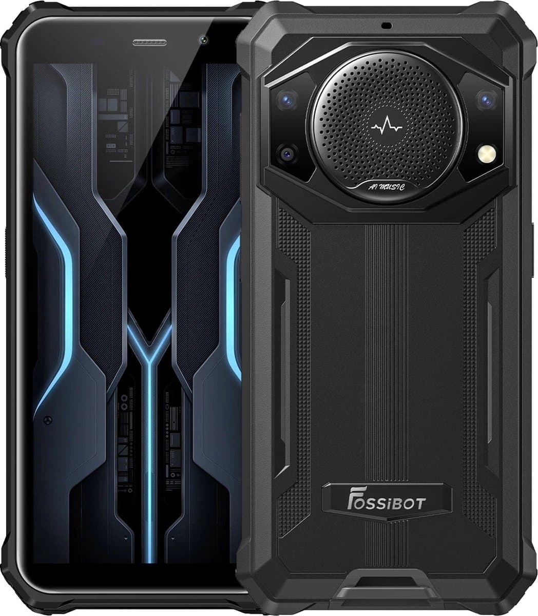 Fossibot F106 Pro, Rugged phone, Grijs, 15GB/256GB — afbeelding 1