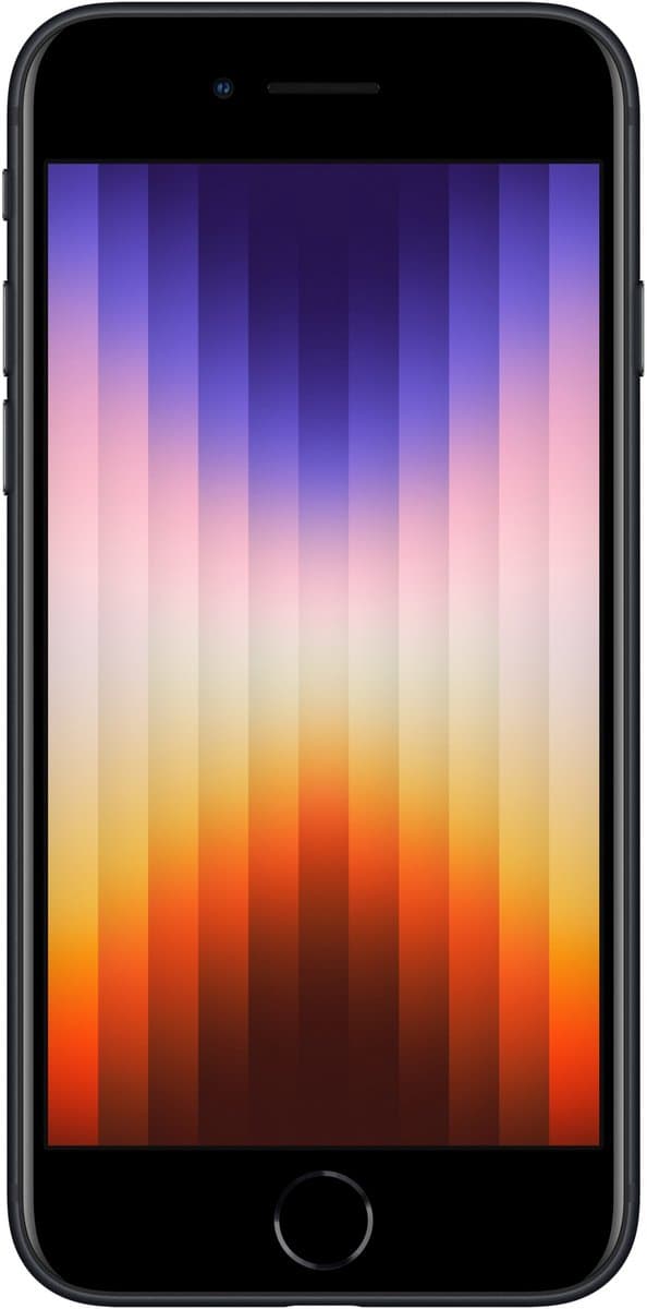 Apple iPhone SE (2022) - 64GB - Zwart — afbeelding 1