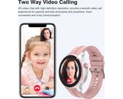 Xcruiser Kinderen 4G Smart Watch Sos Gps Locatie Video Oproep Simkaart Voor Kinderen Smartwatch Camera Waterdicht Horloge Voor Ios Android