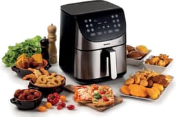 Ariete 4628/00 Enkel 7 l Vrijstaand 1800 W Heteluchtfriteuse Roestvrijstaal — thumbnail 8