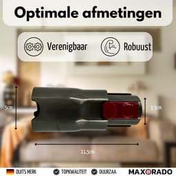 Maxorado Adapter geschikt voor Dyson V12 - en voor stofzuiger accessoires van V7, V8, V10, V11, V15 — thumbnail 2