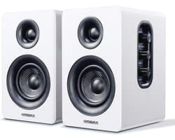 Actieve Bluetooth 5.0 Plankluidsprekers 60W - 3" Hifi Stereo Boxen met 24-bits DAC - Dynamisch 3D Surroundgeluid voor Computer en Monitor